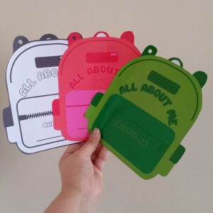 All About Me – School Bag