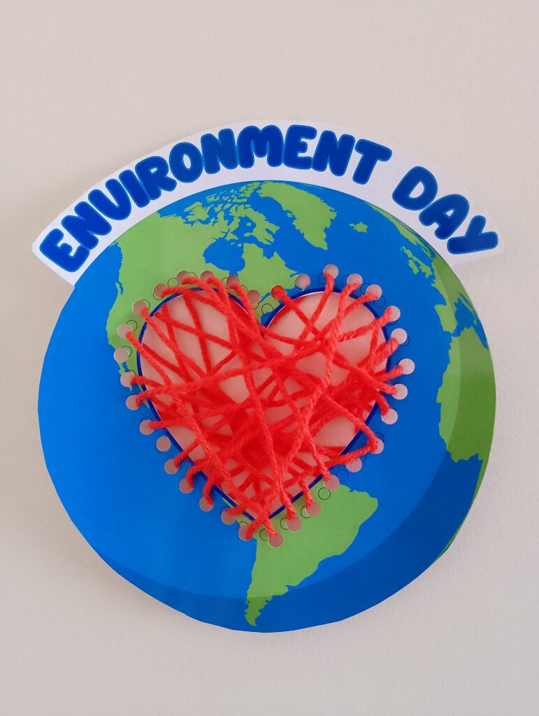 Environment day – Earth + Heart