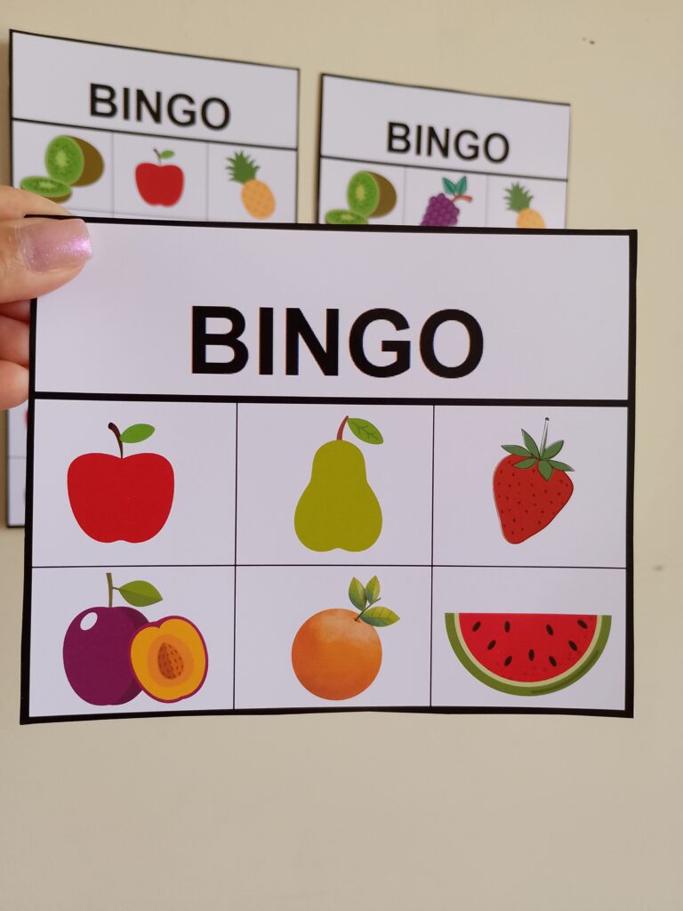 Fruits- Bingo