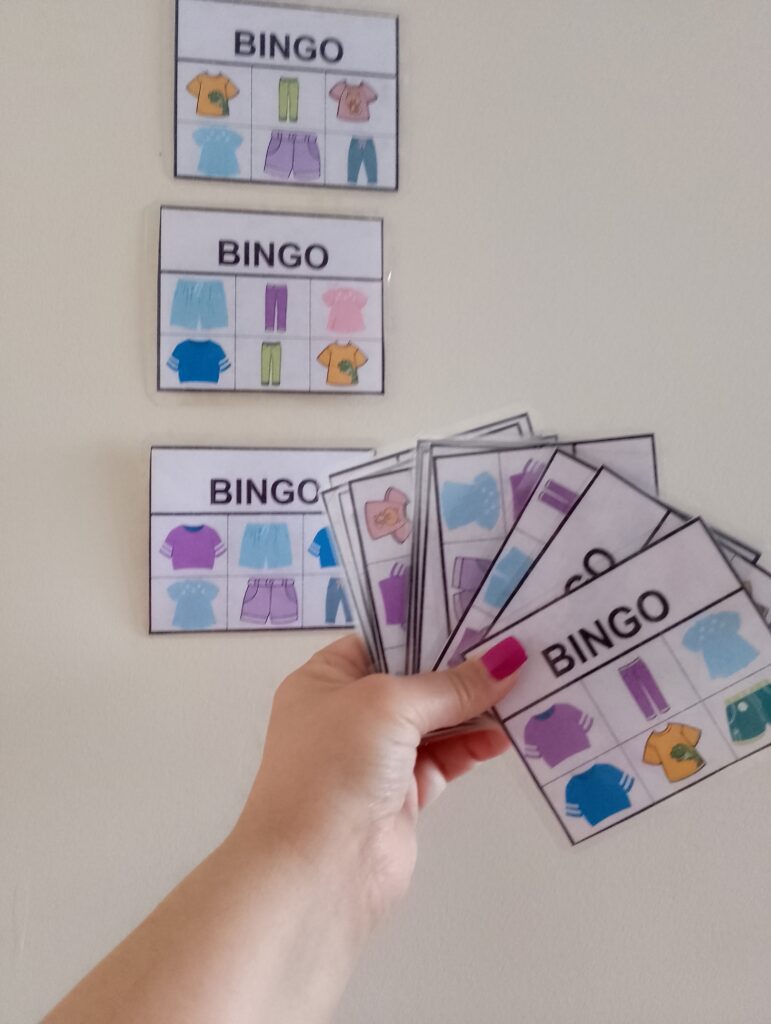 Clothes -Bingo