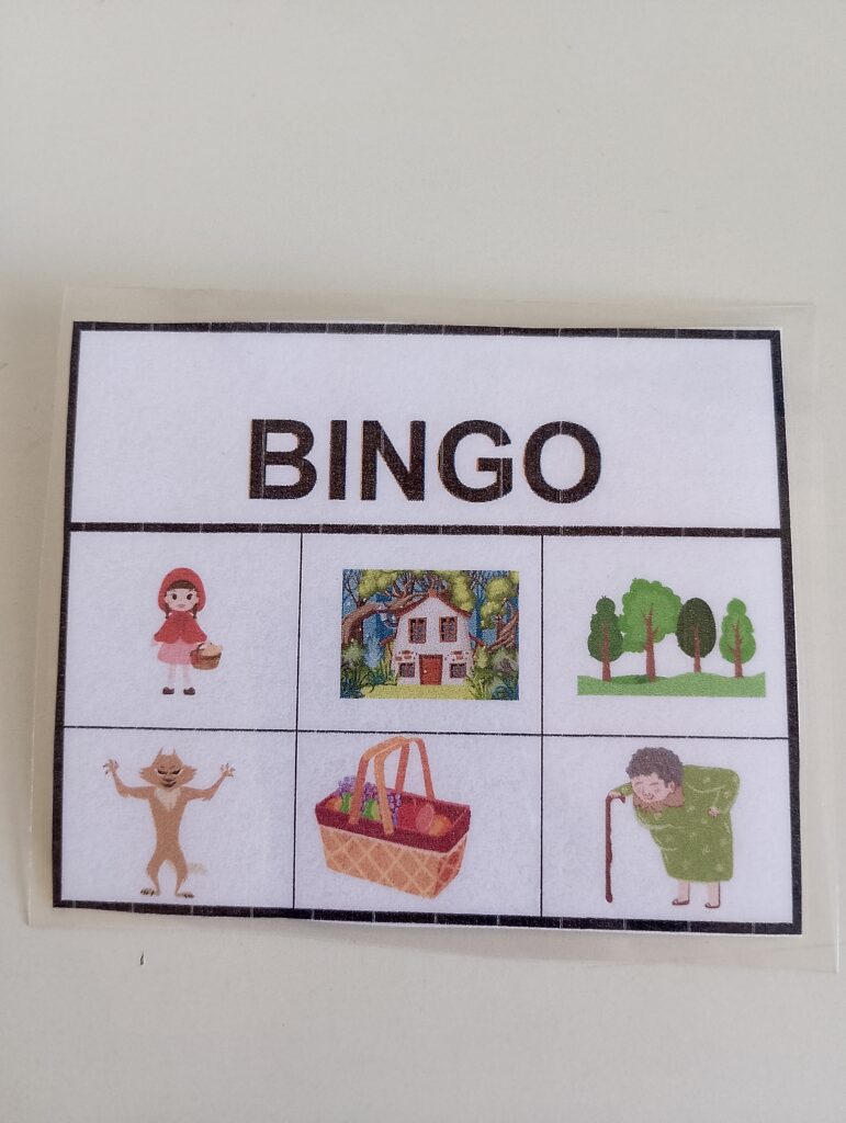 Little Red Riding Hood– Bingo