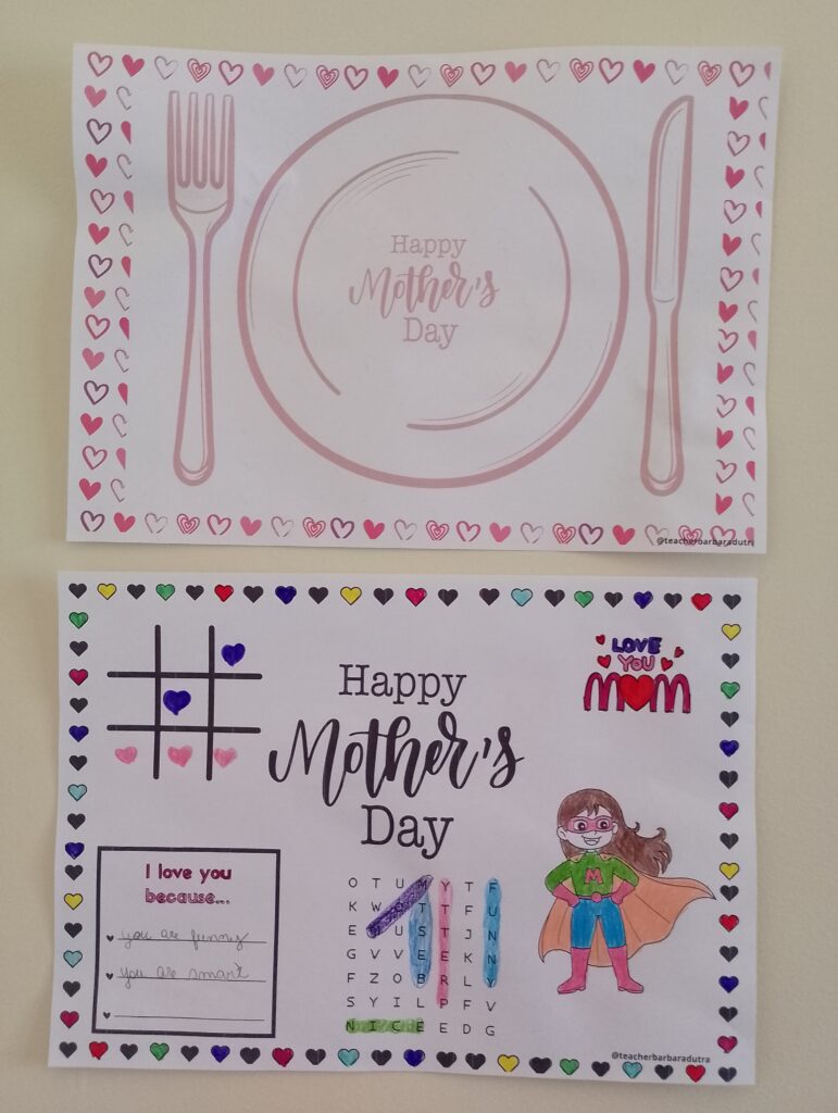 Mother's Day - Placemats