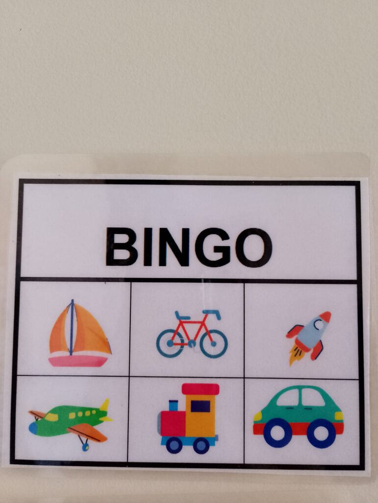 Means of transportation - Bingo