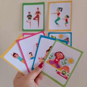 Mother´s day - Yoga cards 2