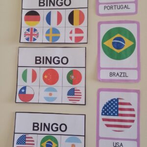 Olympic Games - Flags – Bingo
