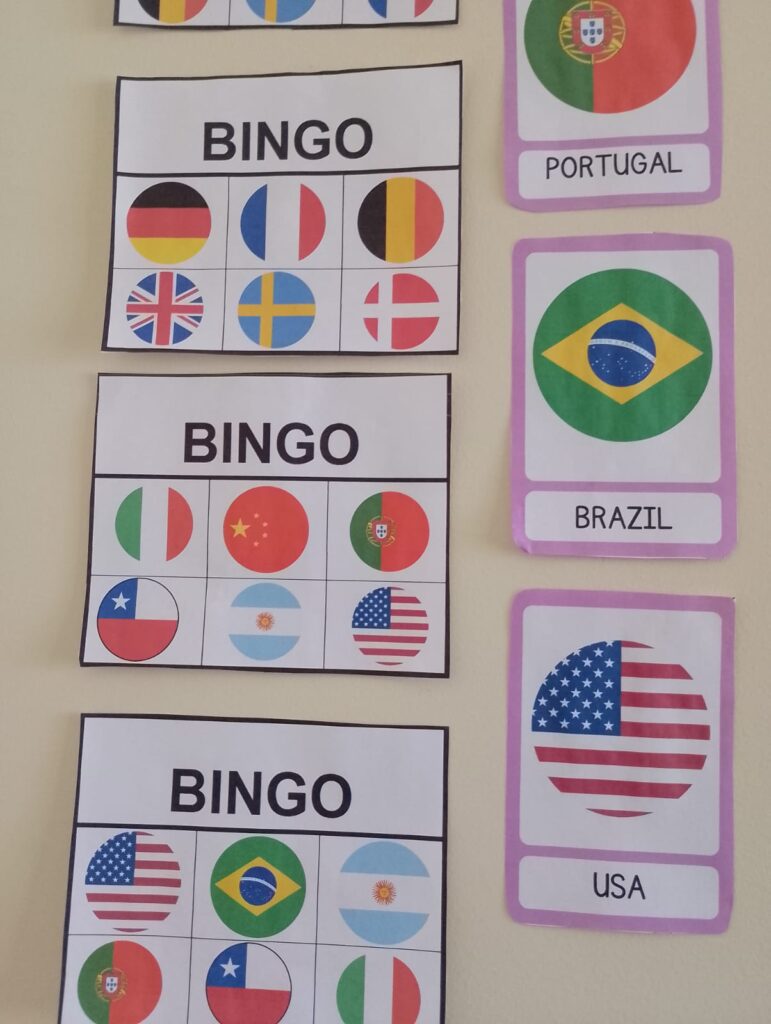 Olympic Games - Flags – Bingo