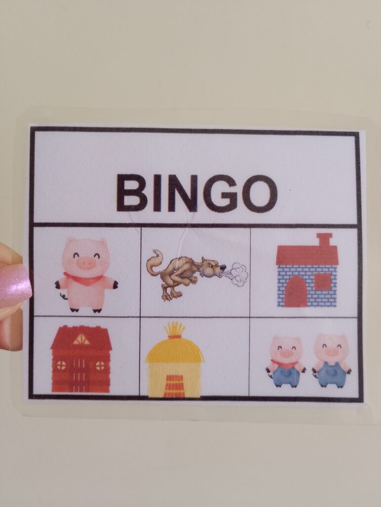 Three Little Pigs – Bingo