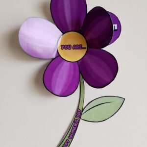 Women’s Day – Flower Activity