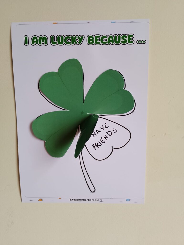 ST. Patrick´s day – I am Lucky because...