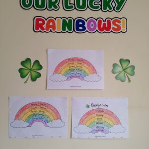 ST. Patrick´s day – Rainbow - Bulletin Board