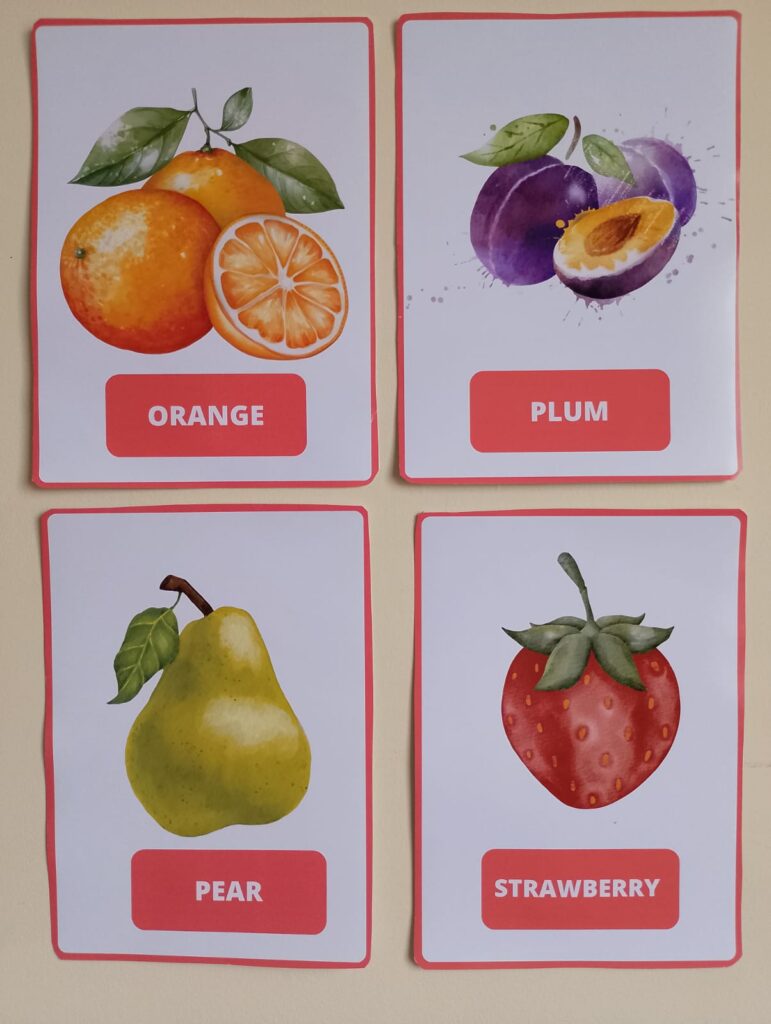 Flashcards – Fruits