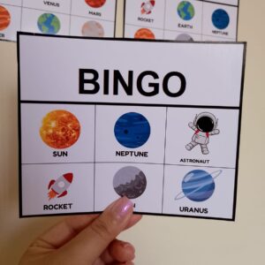 Solar System - Bingo – English Activity for Kids