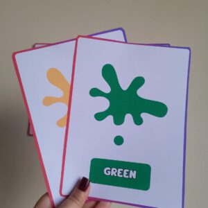 Colors - Splash - Flashcards