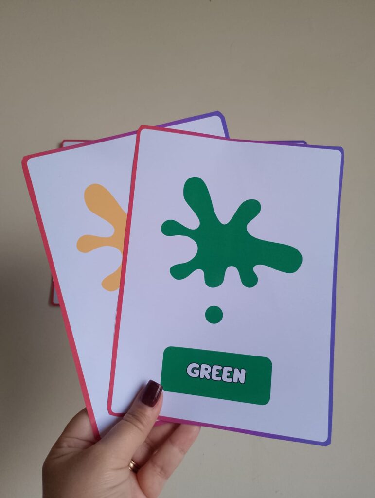 Colors - Splash - Flashcards
