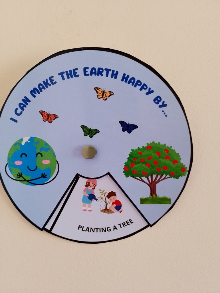 Earth day - Happy Earth - Spinner Craft