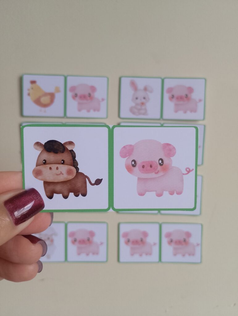 Farm - Animals Domino