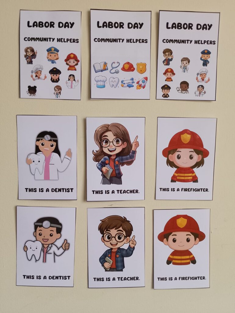 Labor Day - Mini Book – Community Helpers