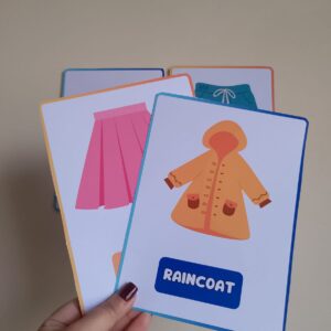 Clothes - Summer and Winter - Flashcards