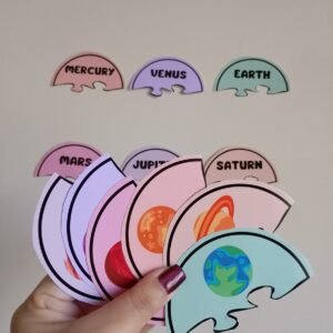 Solar System  -  Puzzle