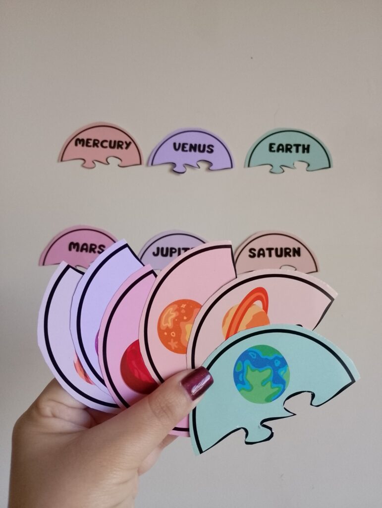 Solar System  -  Puzzle