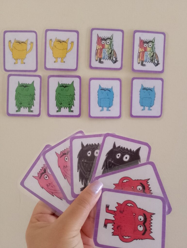 The Color Monster – Memory Game 1