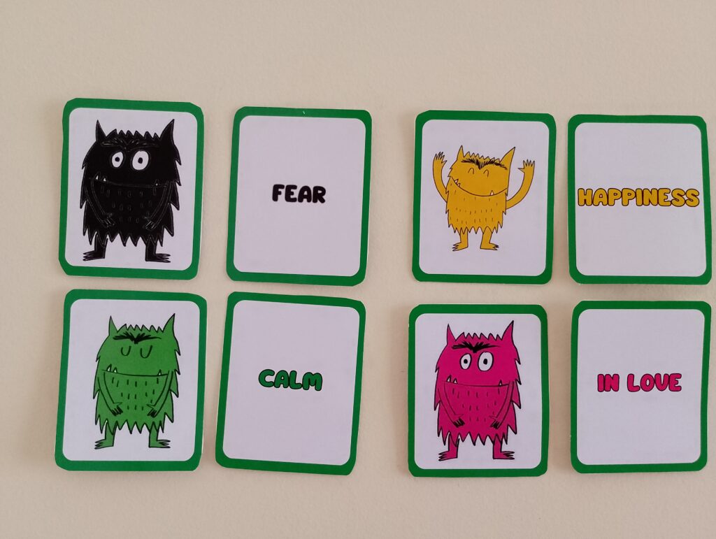 The Color Monster – Memory Game 2