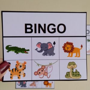 Zoo Animals - Bingo