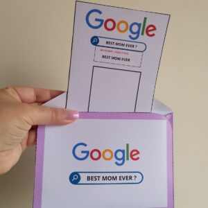 Mother’s Day – Google Card (Printable)
