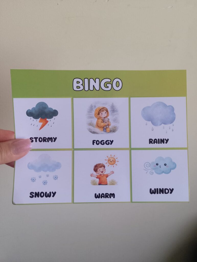 Bingo - Weather