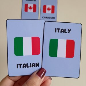 Countries and Nationalities – Memory Game