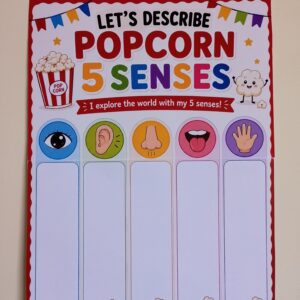 Five Senses – Popcorn Describe
