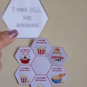 Five Senses – Popcorn Hexagon