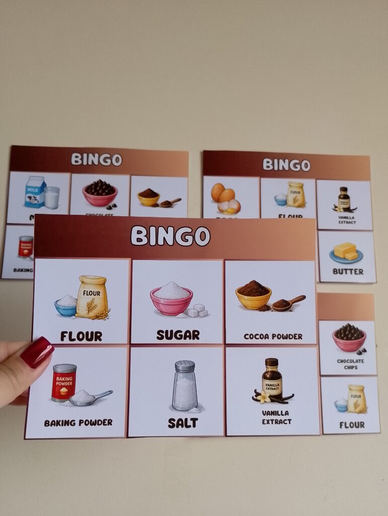 Cooking Class – Cupcake Bingo