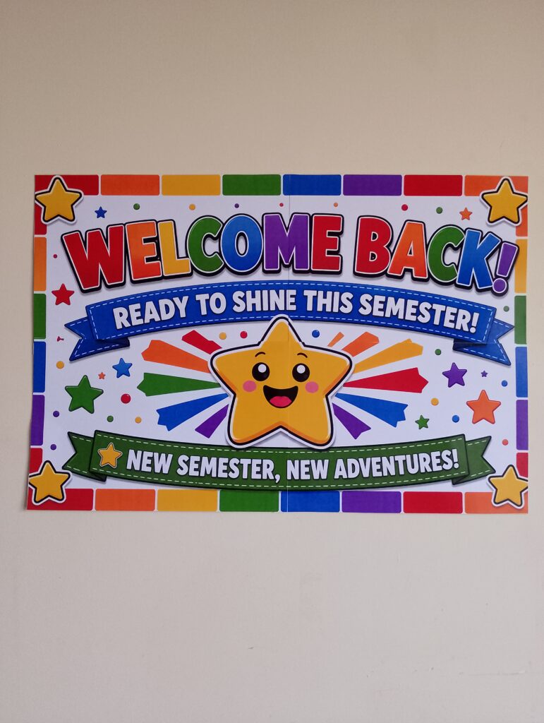 Welcome Back Stars Poster