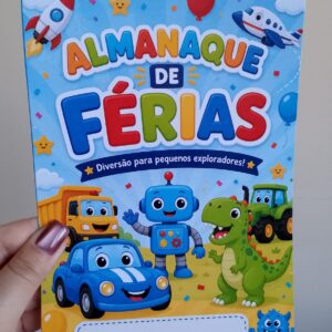 Almanaque de Férias Pequenos Exploradores 3 a 5 anos