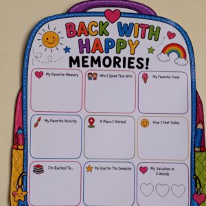 Welcome Back - Happy Memories