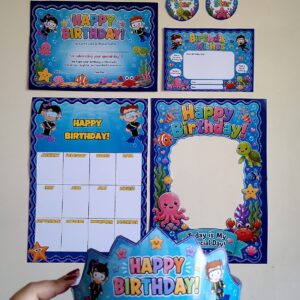 Under the Sea Birthday Kit