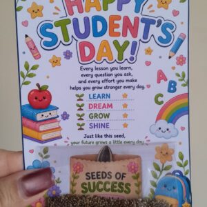 Student´s Day - Seeds of Success -Cards