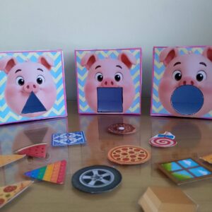Feed the Shape Pigs! – Shape Sorting Game