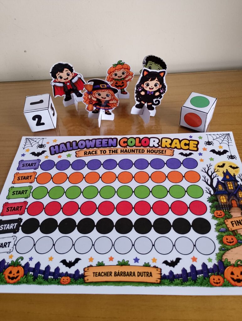 Halloween – Color Race to the Haunted House