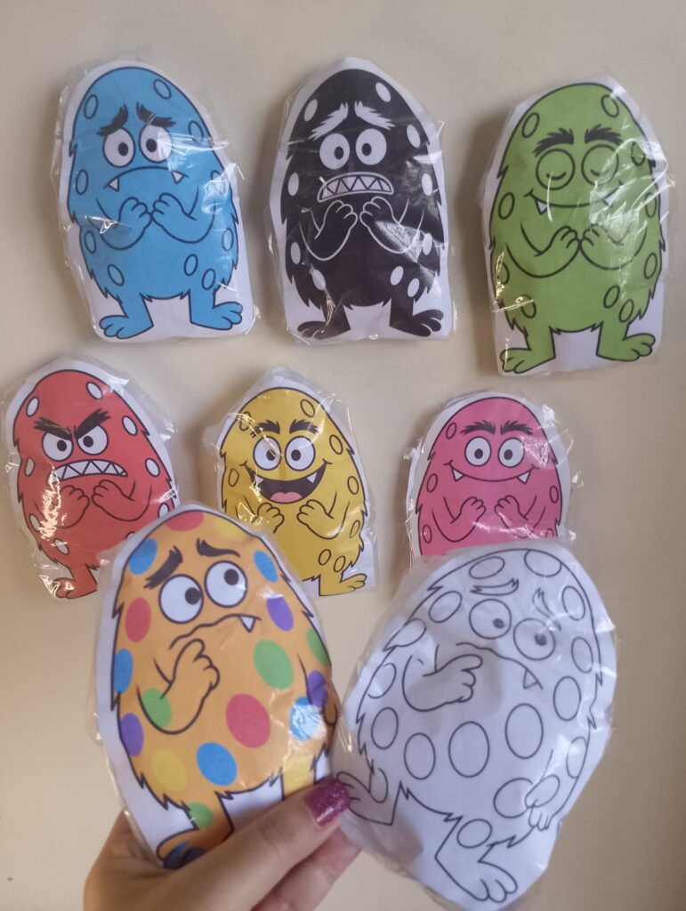Color Monster – Emotions Squishy Craft